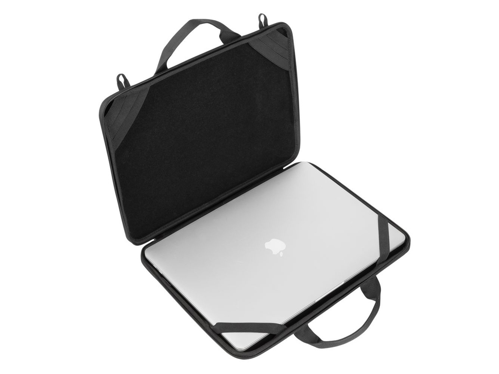 Жесткий чехол для ноутбуков до 14'' и MacBook Air 15, черный — изображение 6