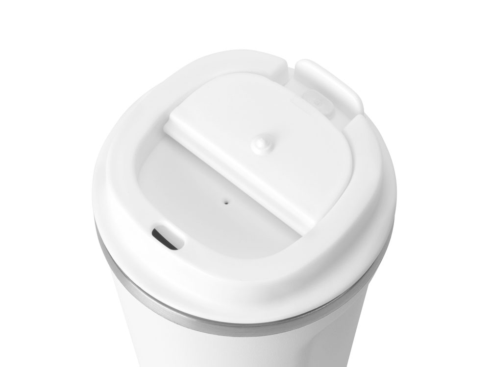Термокружка «CAFÉ COMPACT», белый — изображение 3
