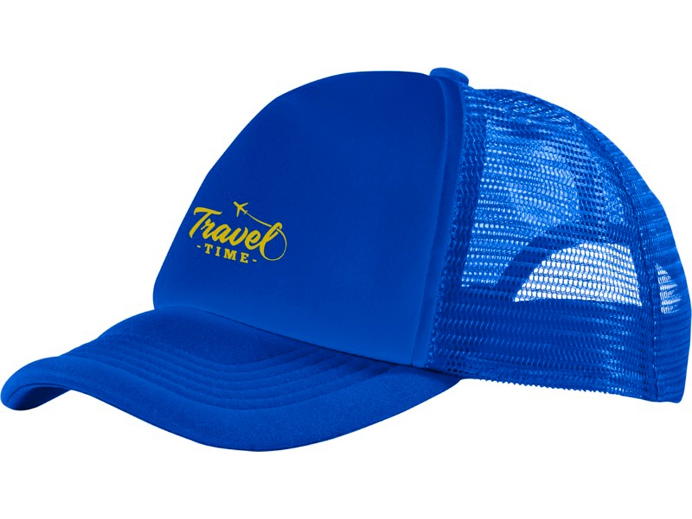 Бейсболка «Trucker», ярко-синий — изображение 5
