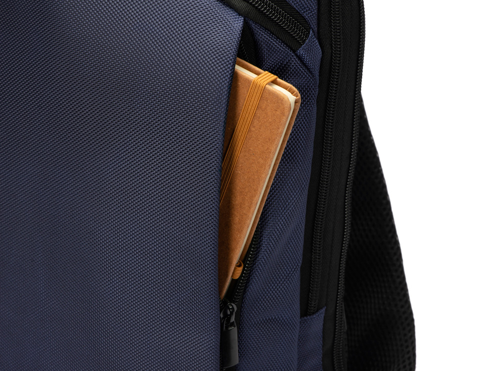 Расширяющийся рюкзак Slimbag для ноутбука 15,6", синий — изображение 10
