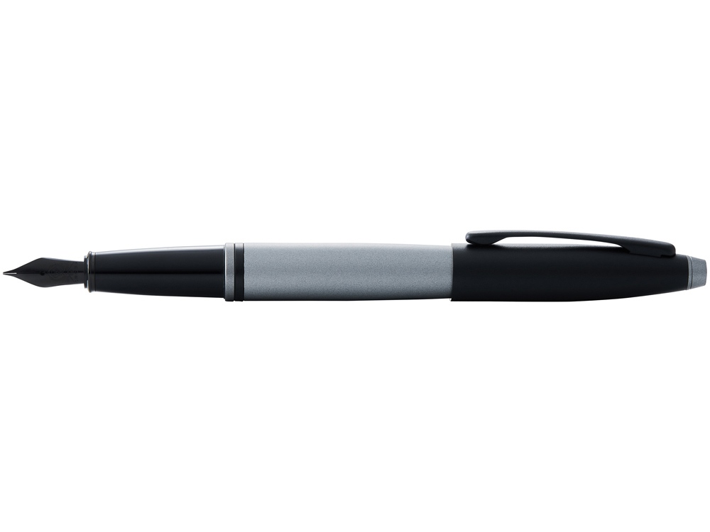 Ручка перьевая «Calais Matte Gray and Black Lacquer», перо F, серый/черный — изображение 5