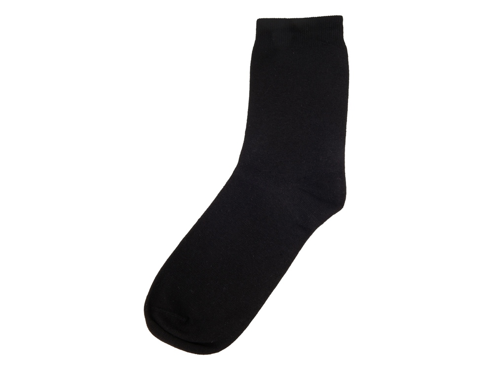 Носки однотонные «Socks» мужские, черный — изображение 2