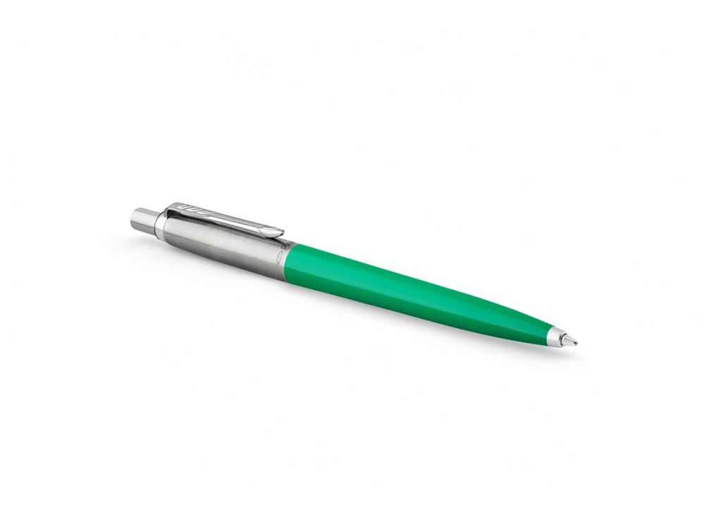 Ручка шариковая Parker Jotter Originals, зеленый, серебристый — изображение 4