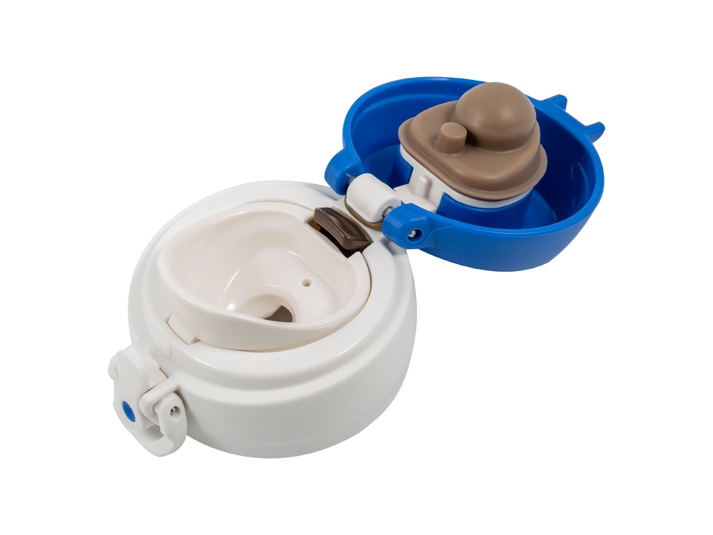 Термокружка Thermos JNL-402, бело-синий — изображение 4