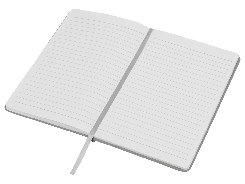 Блокнот А5 «Spectrum» с линованными страницами, серый — изображение 2