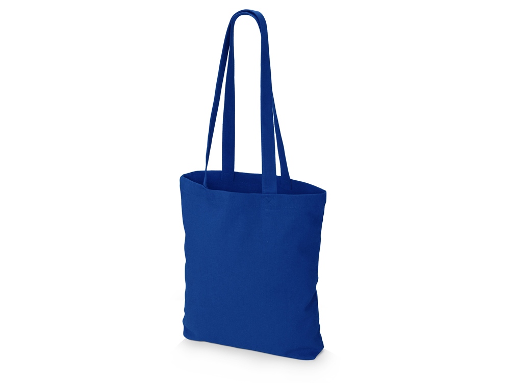 Сумка из плотного хлопка «Carryme 220», 220 г/м2, синий классический — изображение 2