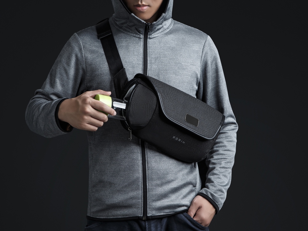 Антикражная сумка на пояс Clickpack, черный — изображение 7