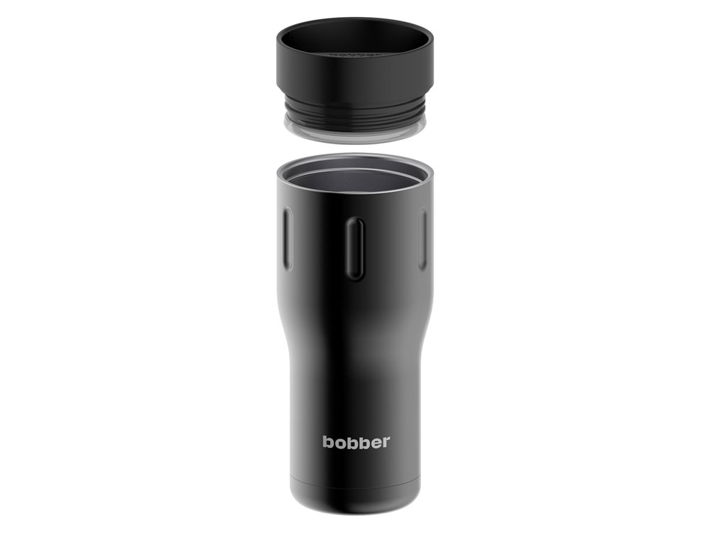 Вакуумная термокружка «Tumbler», 470 мл, черный — изображение 3