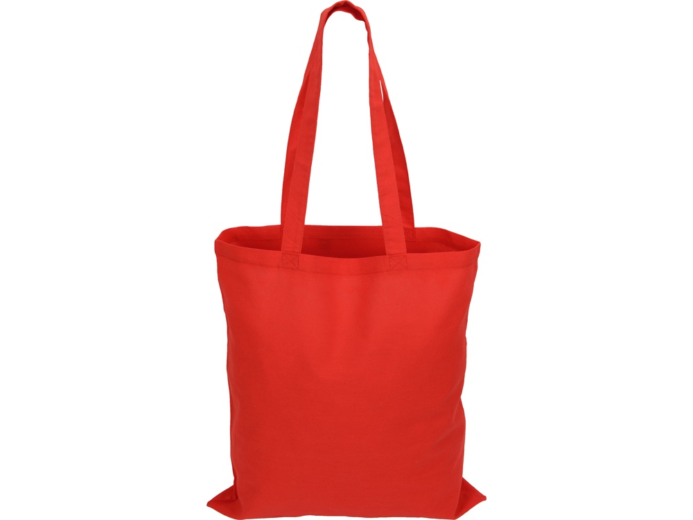 Сумка из хлопка «Carryme 140», 140 г/м2, красный — изображение 3