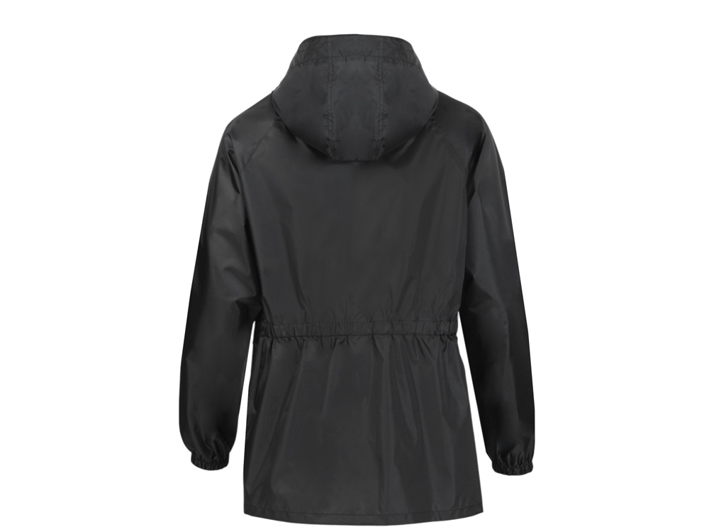 Дождевик «Parka» унисекс, черный — изображение 3