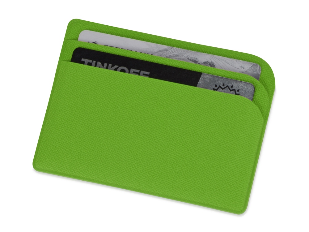 Картхолдер для пластиковых карт «Favor», зеленое яблоко