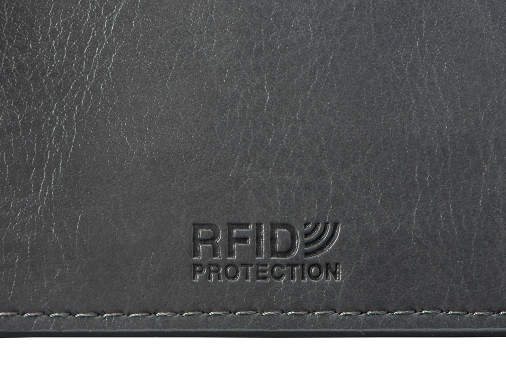 Картхолдер для 6 карт с RFID-защитой «Fabrizio», серый — изображение 7