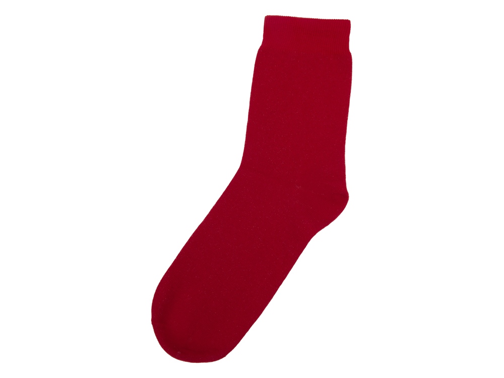 Носки однотонные «Socks» мужские, красный — изображение 2