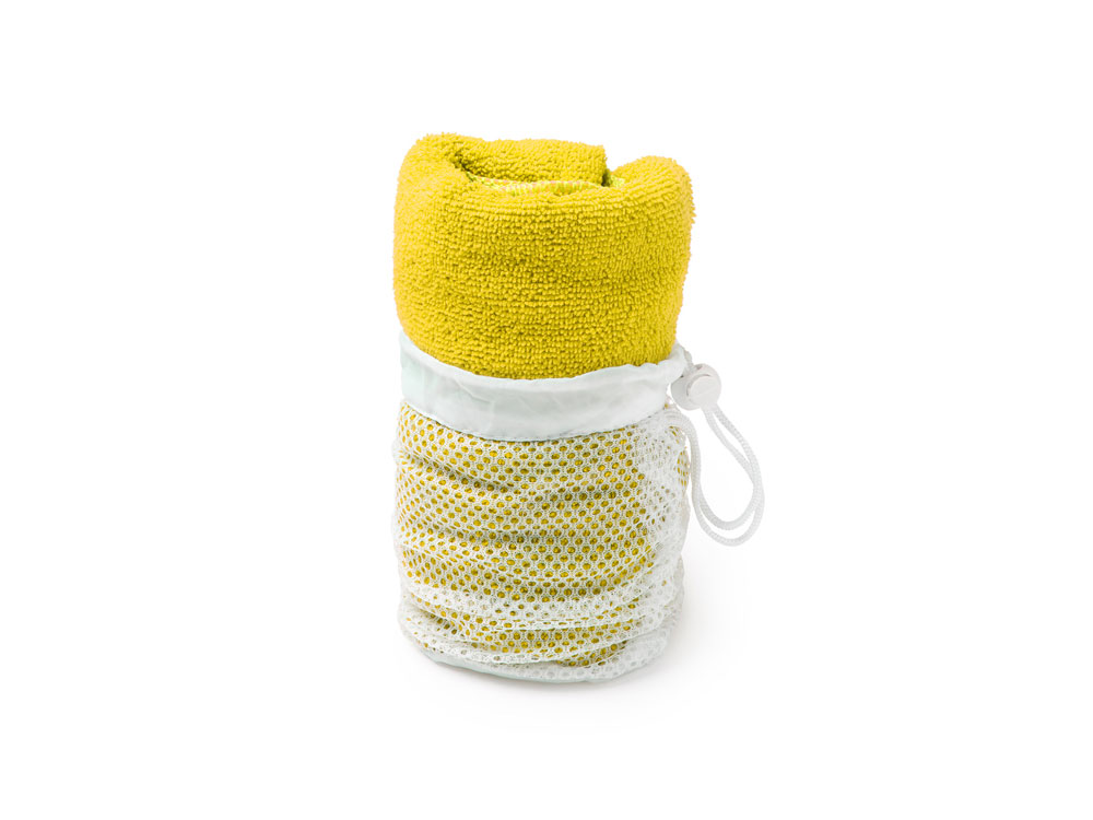 Полотенце из микрофибры KELSEY, желтый — изображение 4