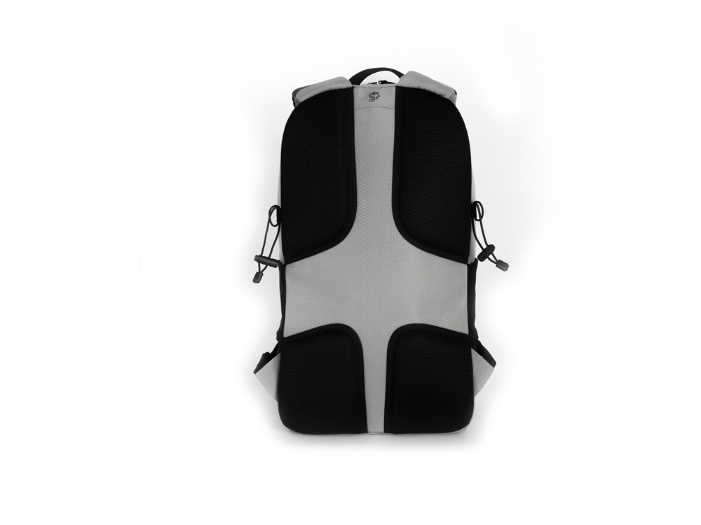 Рюкзак Nomad для ноутбука 15.6'' из водостойкого переработанного пластика с изотермическим отделением, серый — изображение 7