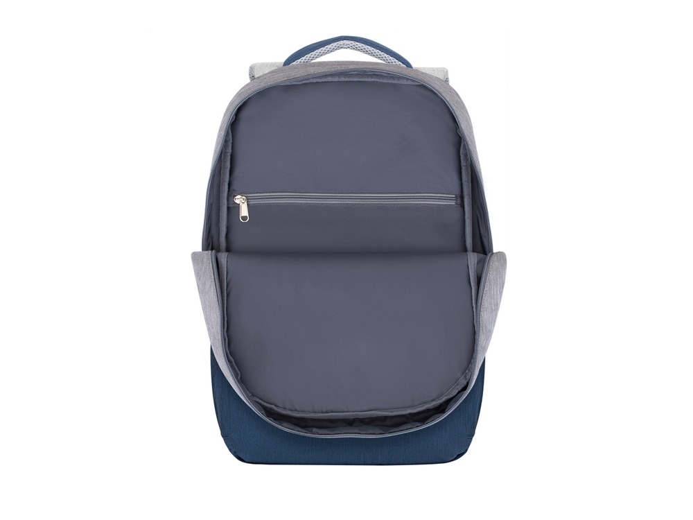 Рюкзак для ноутбука 17.3'', серый, темно-синий — изображение 10
