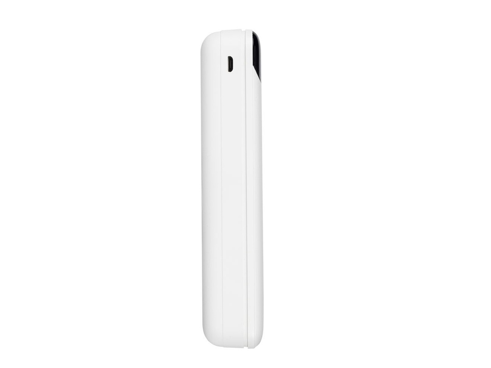Внешний аккумулятор с дисплеем, 20000 mAh, белый — изображение 3
