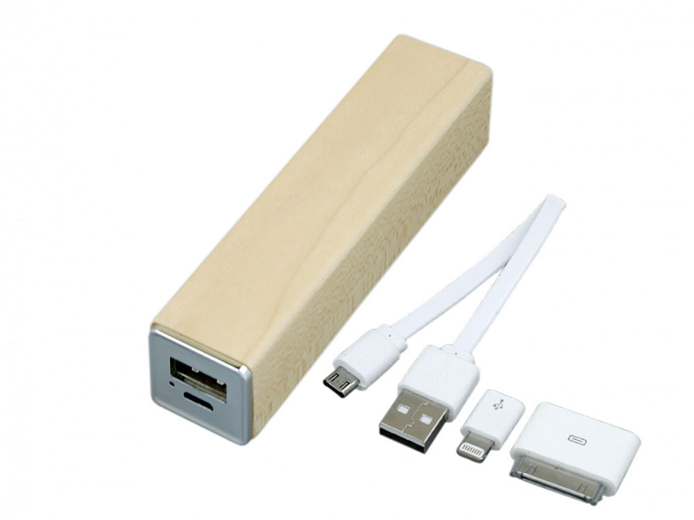 Внешний аккумулятор «Rung», 2600 mAh, белый — изображение 2