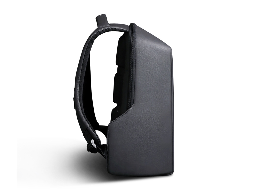 Водостойкий антикражный рюкзак Hipack для ноутбука 15.6", черный — изображение 4