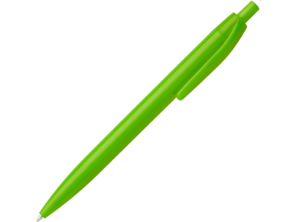 Ручка пластиковая шариковая STIX, зеленое яблоко