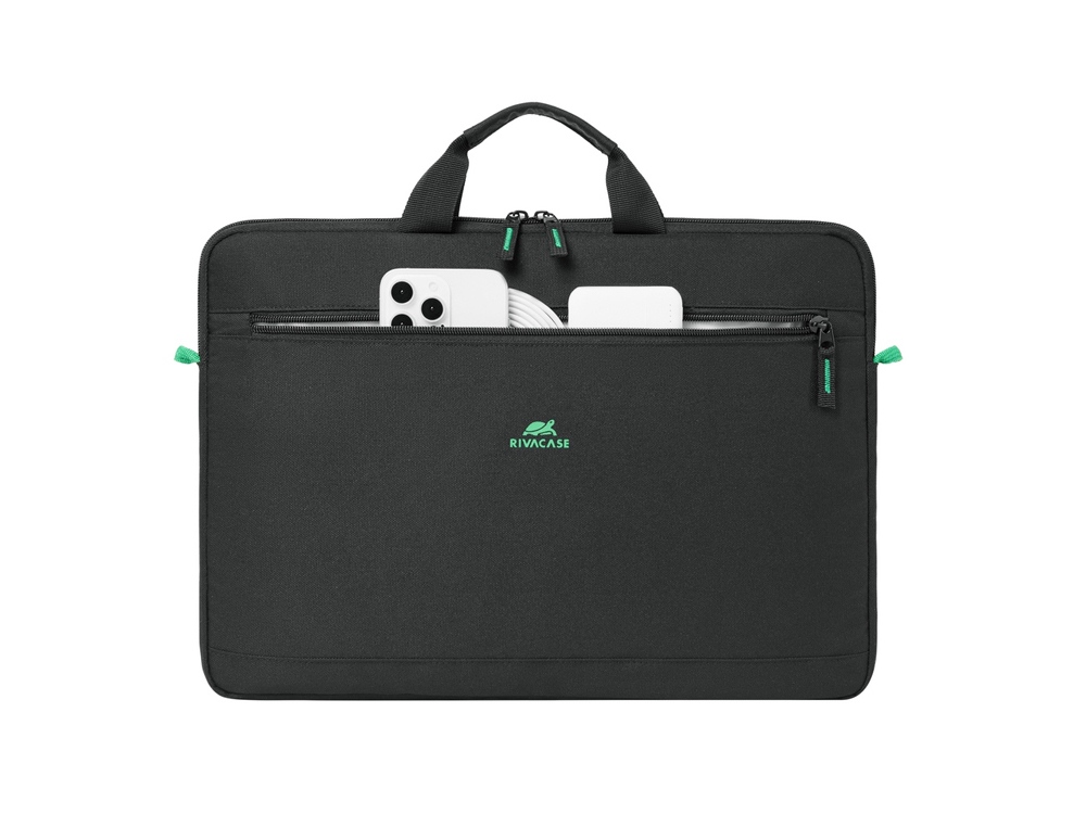 ECO кейс для ноутбука 15.6" из переработанного пластика, черный — изображение 7