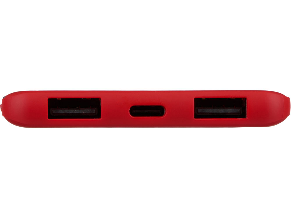 Внешний аккумулятор "Powerbank C1", 5000 mAh, красный — изображение 4