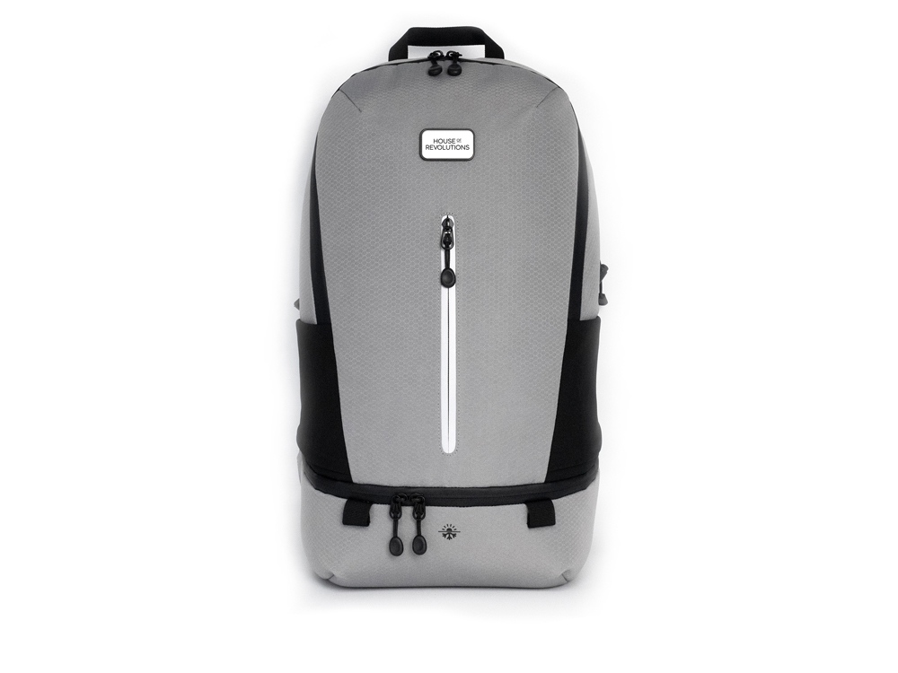 Рюкзак Nomad для ноутбука 15.6'' из водостойкого переработанного пластика с изотермическим отделением, серый — изображение 3