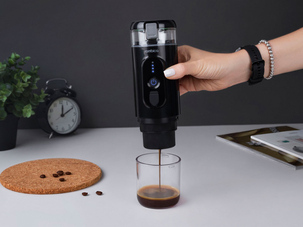 Портативная кофемашина с подогревом «Barista 2», черный — изображение 7