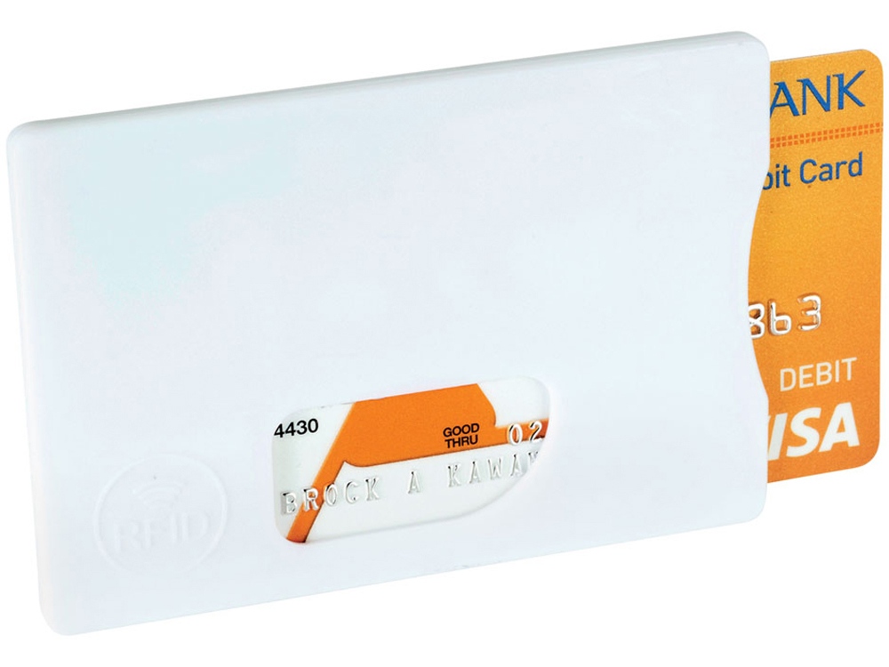 Защитный RFID чехол для кредитной карты «Arnox», белый
