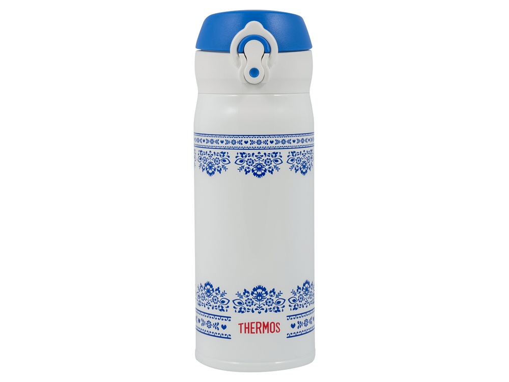 Термокружка Thermos JNL-402, бело-синий — изображение 2