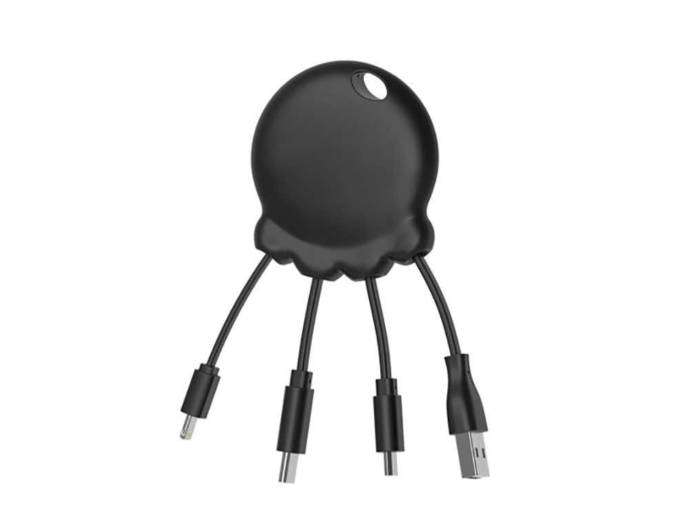 Внешний аккумулятор «Octopus Booster», 1000 mAh, черный