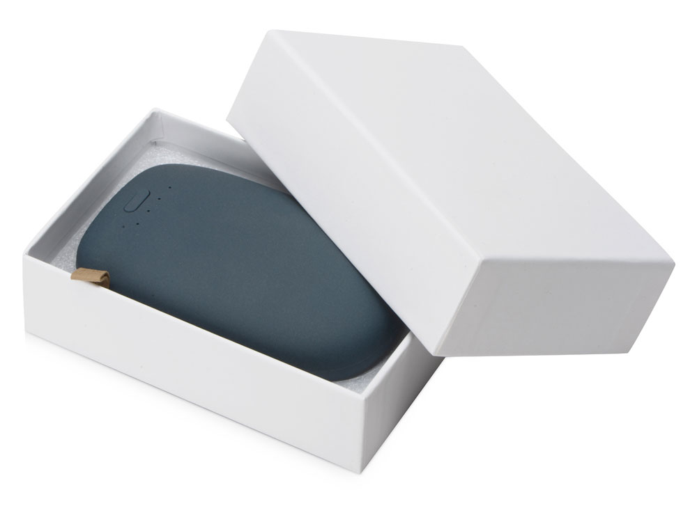 Внешний аккумулятор в форме камня «Stone», 10400 mAh, темно-серый — изображение 9