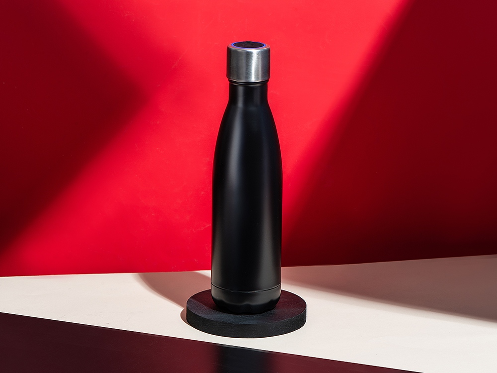 Вакуумная термобутылка с УФ-стерилизацией «Photon», 500 мл, черный — изображение 11