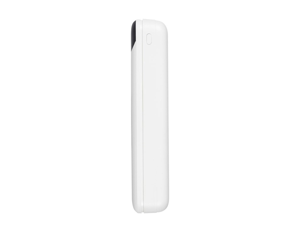 Внешний аккумулятор с дисплеем, 20000 mAh, белый — изображение 4
