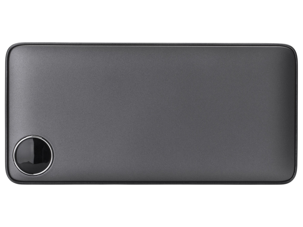 Внешний аккумулятор «Mild», металлик soft-touch, 10 000 mAh, серый — изображение 3