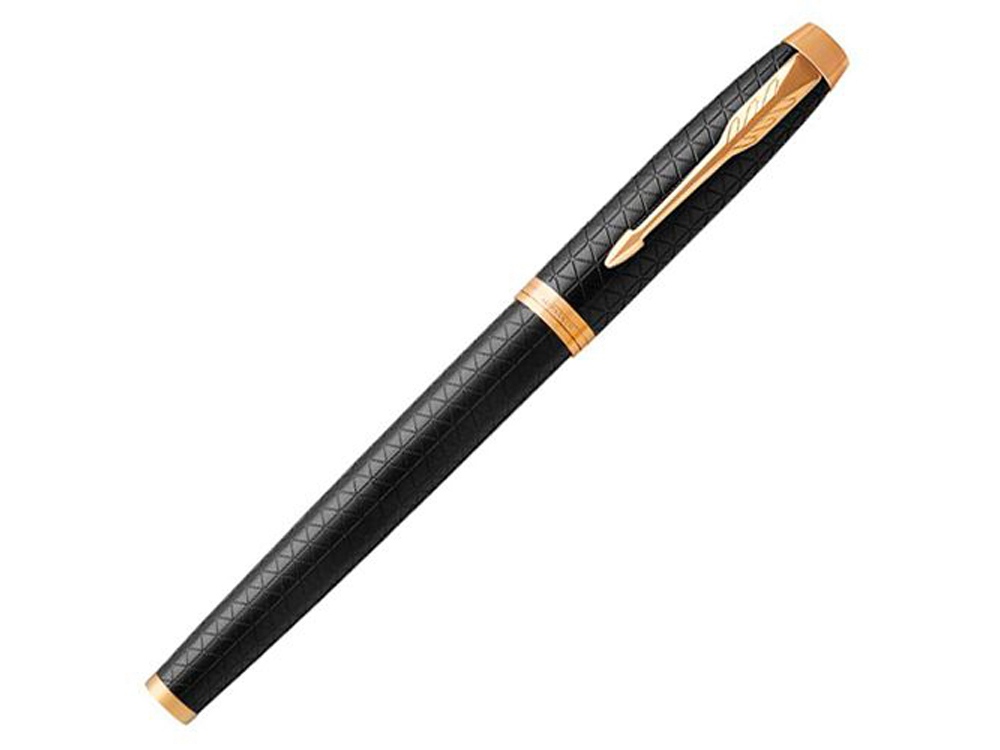 Ручка перьевая Parker IM Premium, F, черный, золотистый — изображение 2