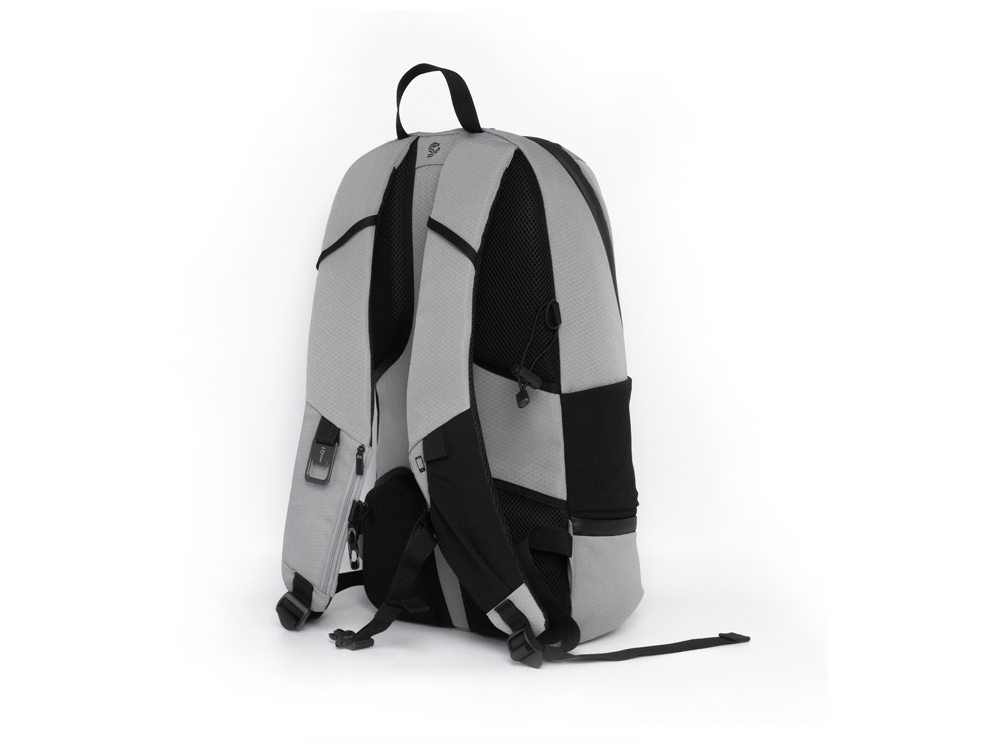 Рюкзак Nomad для ноутбука 15.6'' из водостойкого переработанного пластика с изотермическим отделением, серый — изображение 2