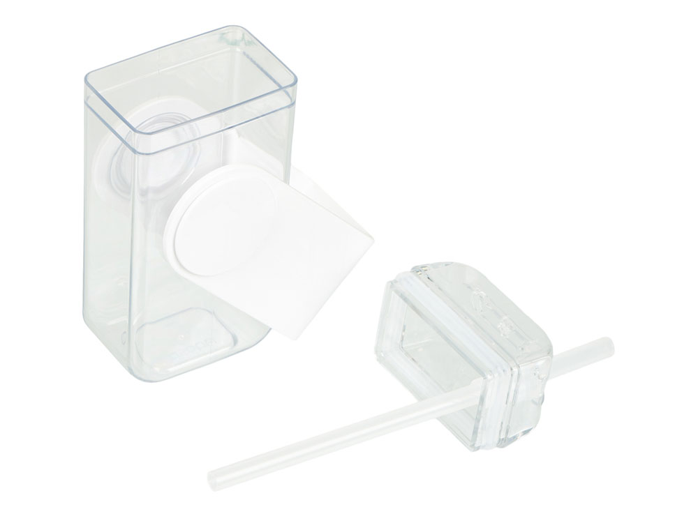 Бутылка для воды «JUICY DRINK BOX», 290 мл, прозрачный, белый — изображение 4