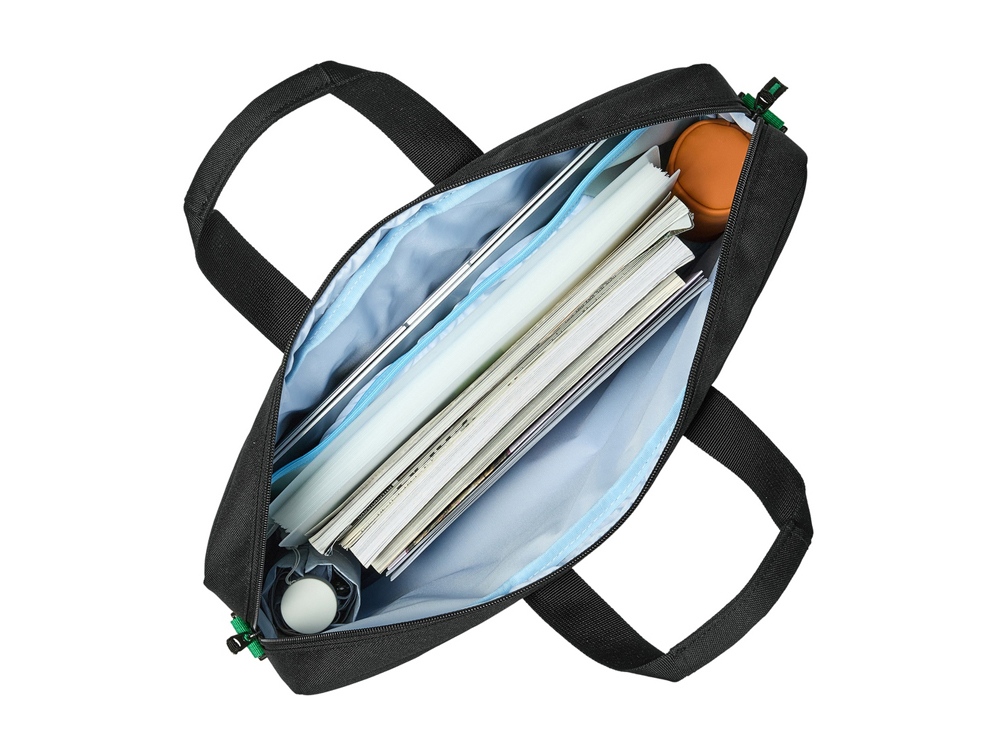 ECO кейс для ноутбука 15.6" из переработанного пластика, черный — изображение 9