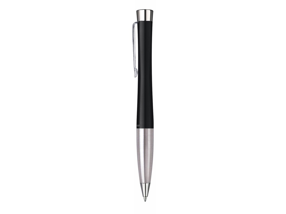 Ручка Parker шариковая «Urban Muted Black CT», черный матовый/серебристый — изображение 2