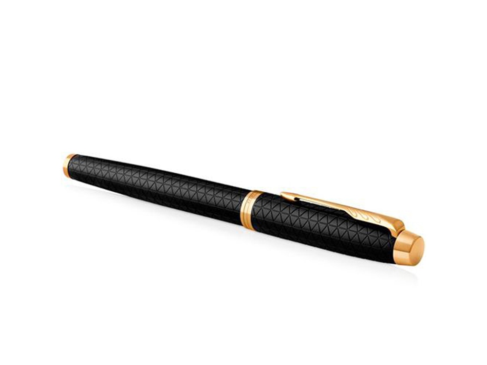 Ручка перьевая Parker IM Premium, F, черный, золотистый — изображение 3