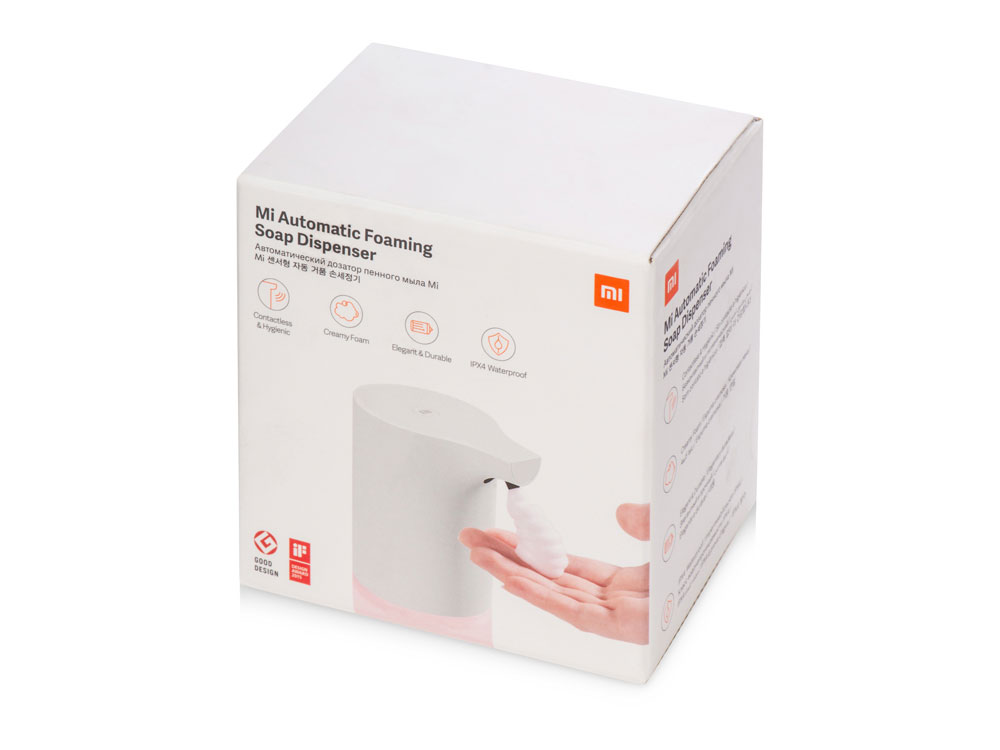 Дозатор жидкого мыла автоматический «Mi Automatic Foaming Soap Dispenser» (без ёмкости с мылом), белый — изображение 10