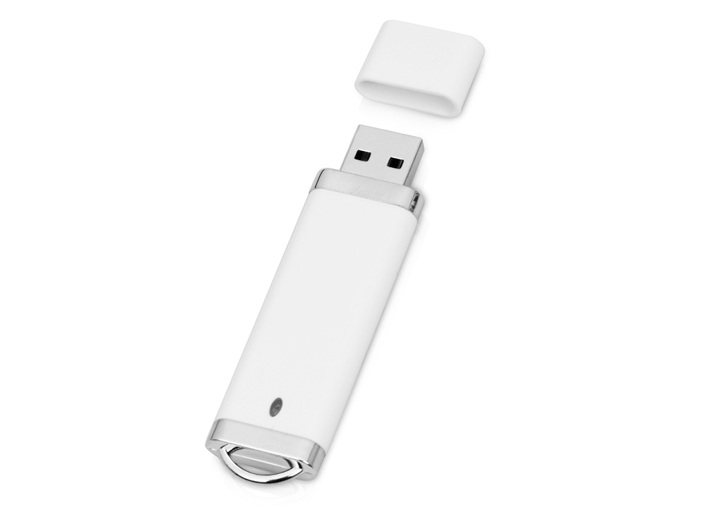 USB-флешка на 16 Гб «Орландо», белый/серебристый — изображение 2