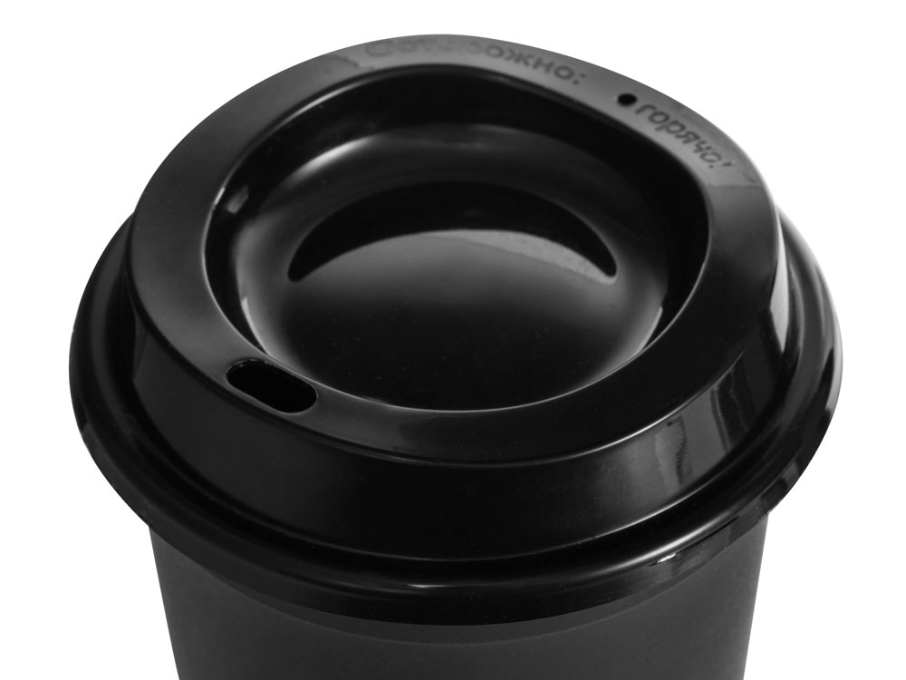 Пластиковый стакан «SipGo», черный — изображение 3