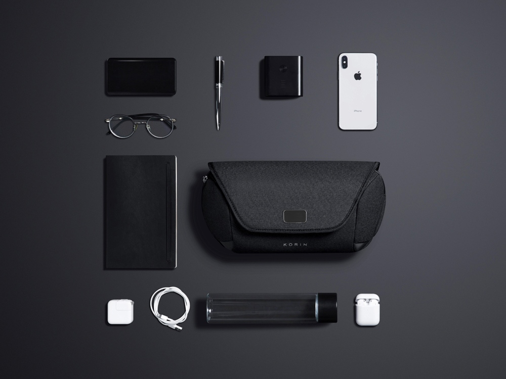 Антикражная сумка на пояс Clickpack, черный — изображение 14