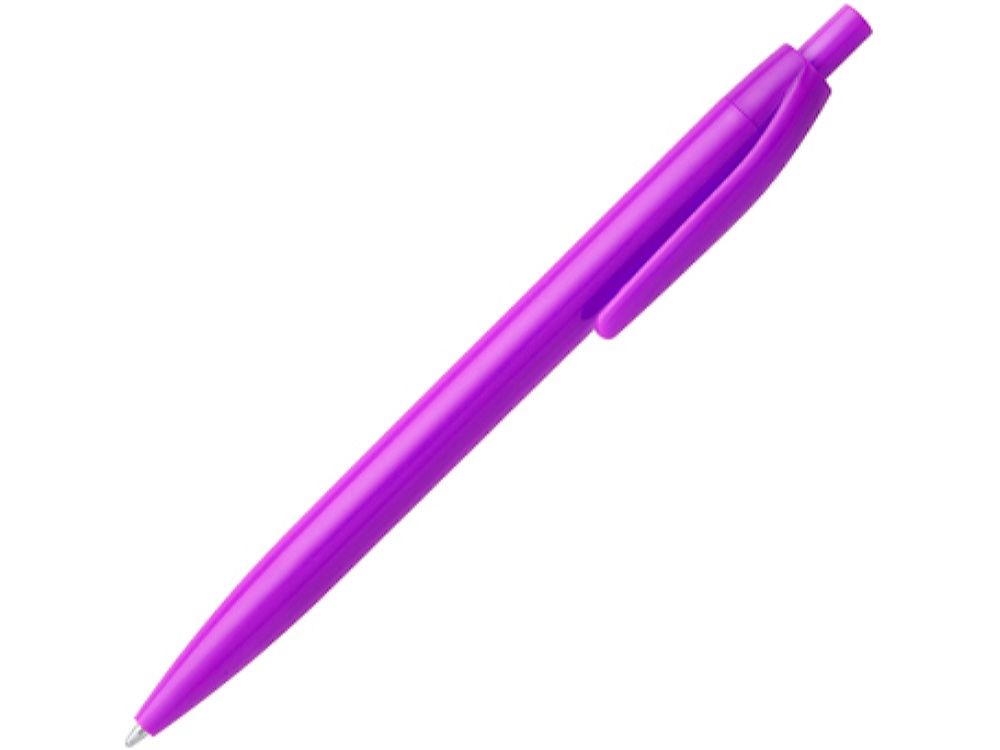 Ручка пластиковая шариковая STIX, лиловый