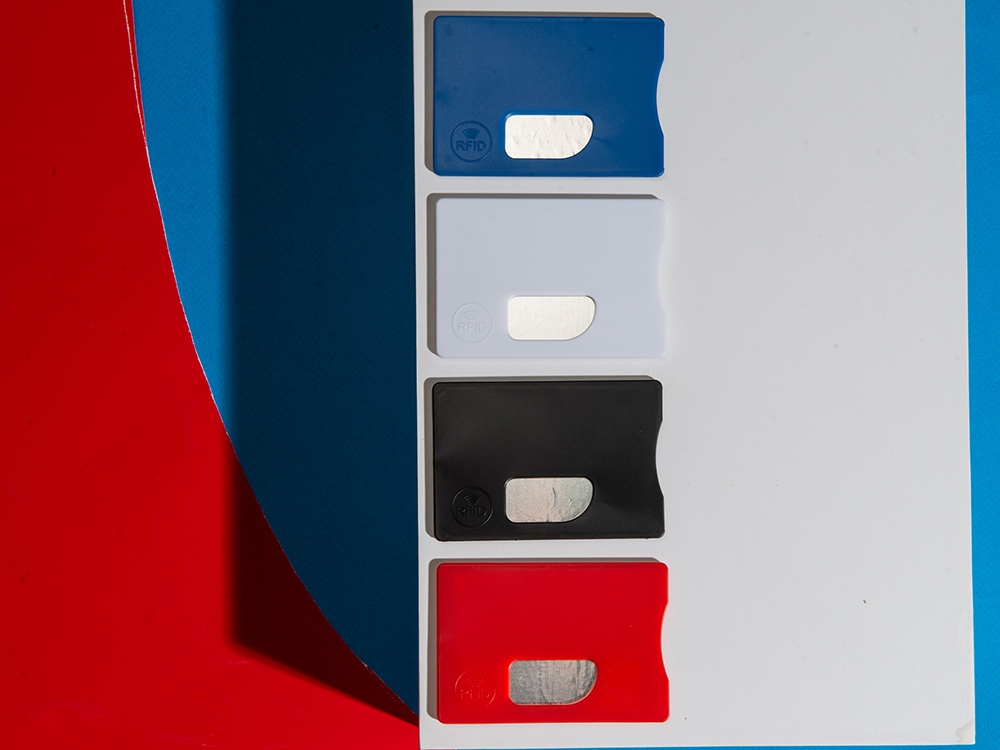 Защитный RFID чехол для кредитной карты «Arnox», белый — изображение 4