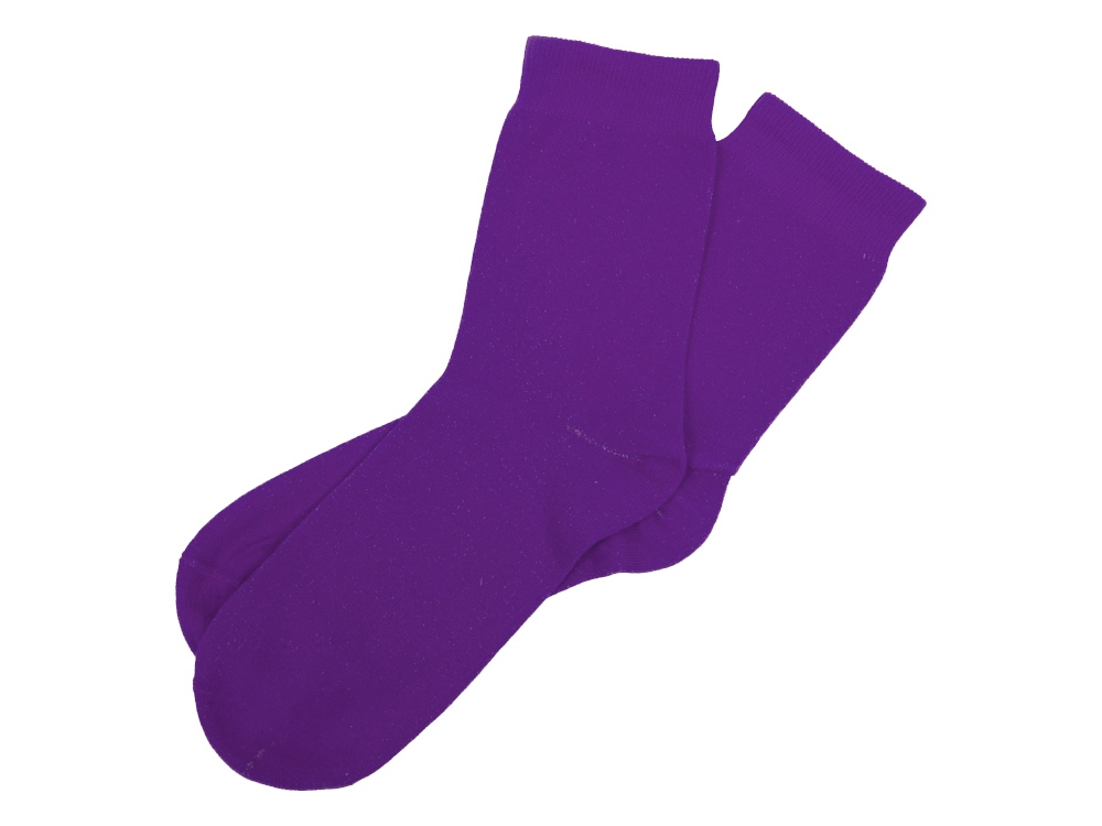 Носки однотонные «Socks» мужские, фиолетовый