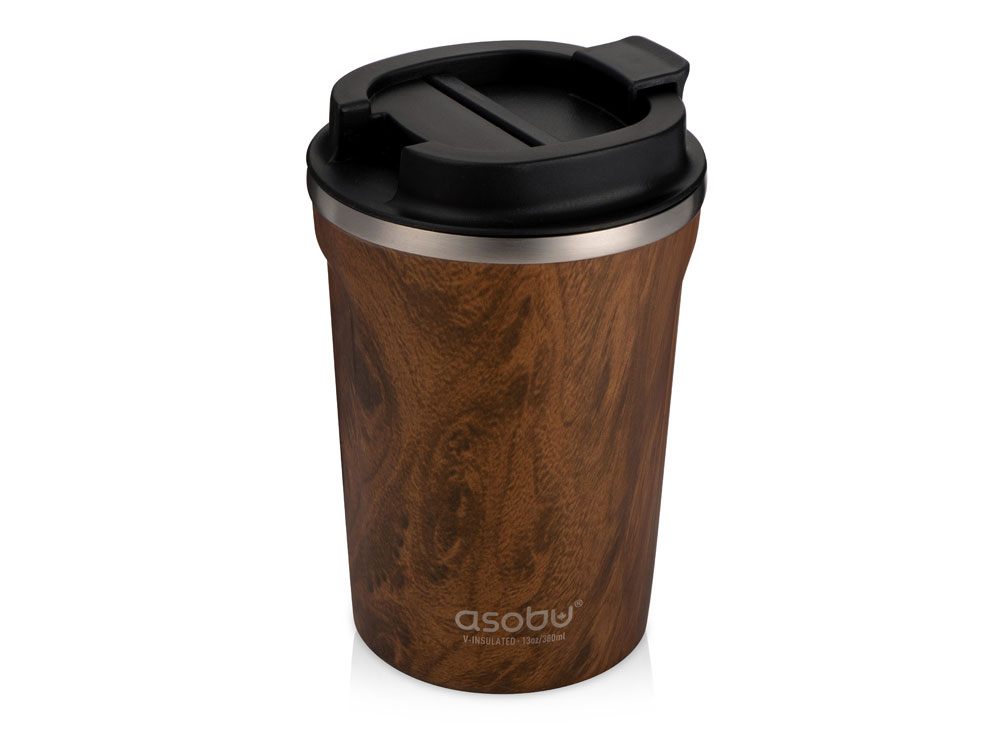 Термокружка «CAFÉ COMPACT», дерево