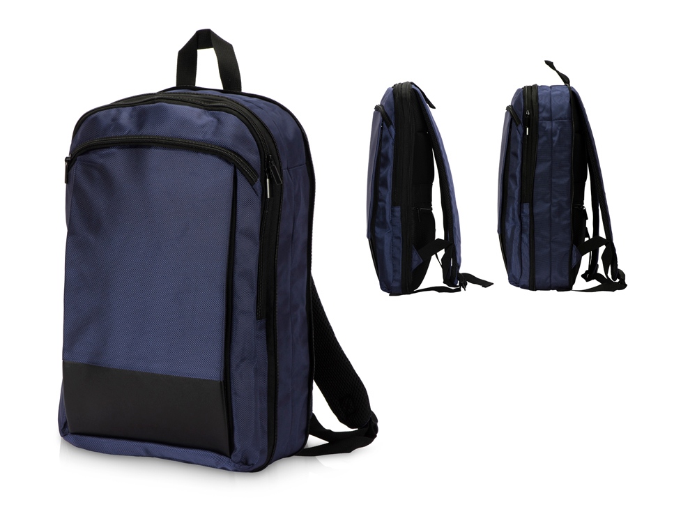 Расширяющийся рюкзак Slimbag для ноутбука 15,6", синий